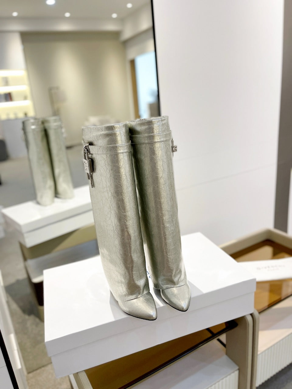 Givenchy Shark Lock Boots