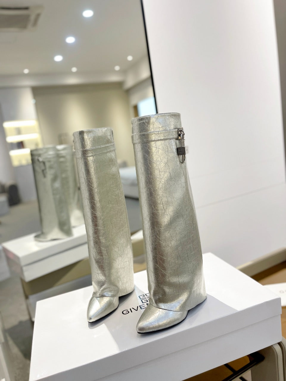 Givenchy Shark Lock Boots