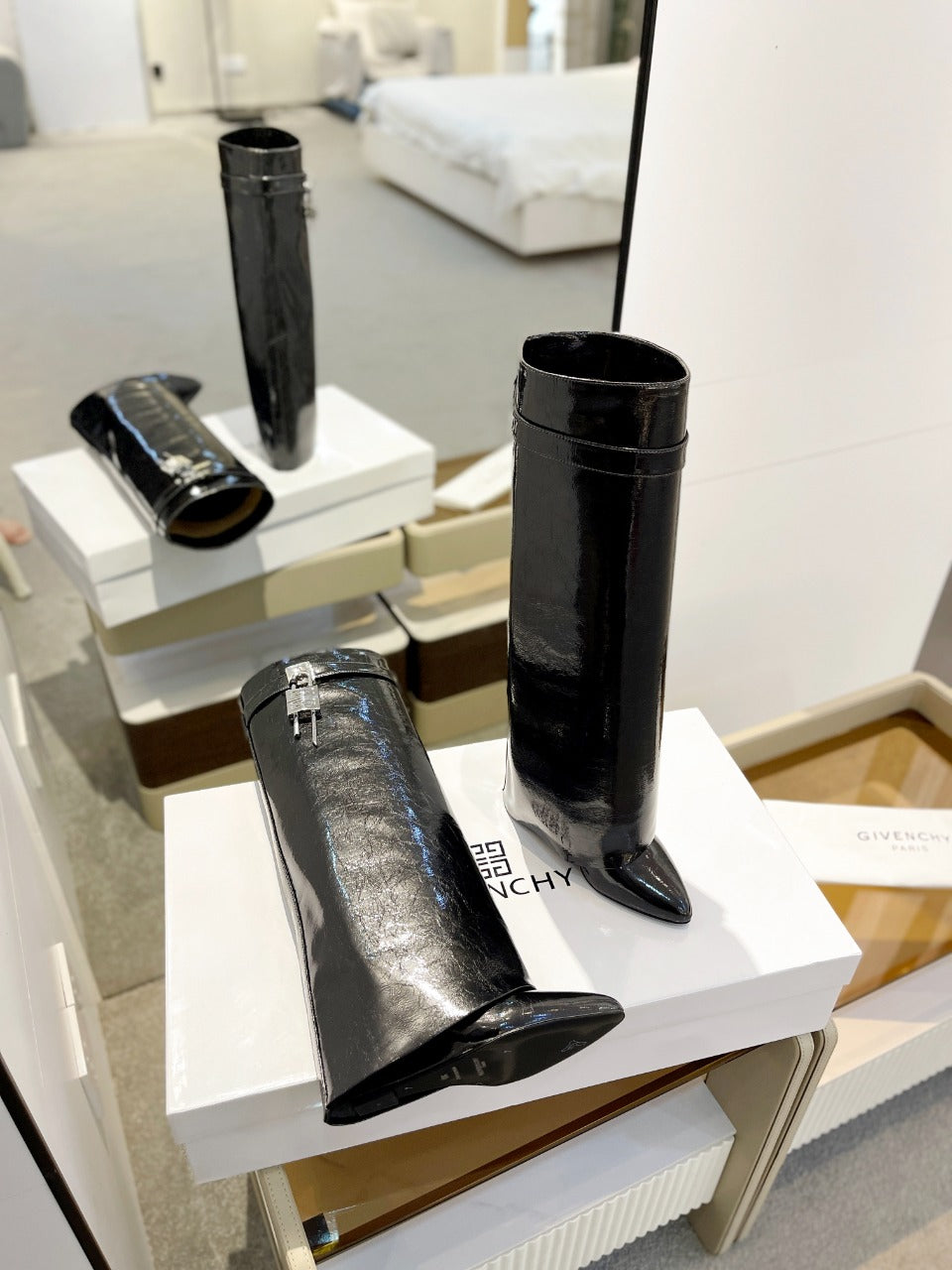 Givenchy Shark Lock Boots