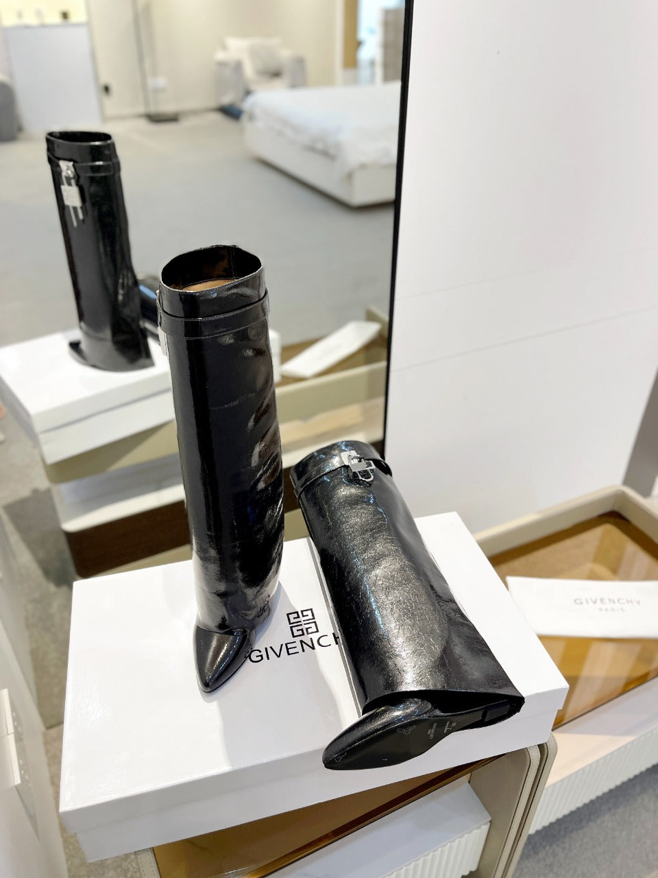 Givenchy Shark Lock Boots