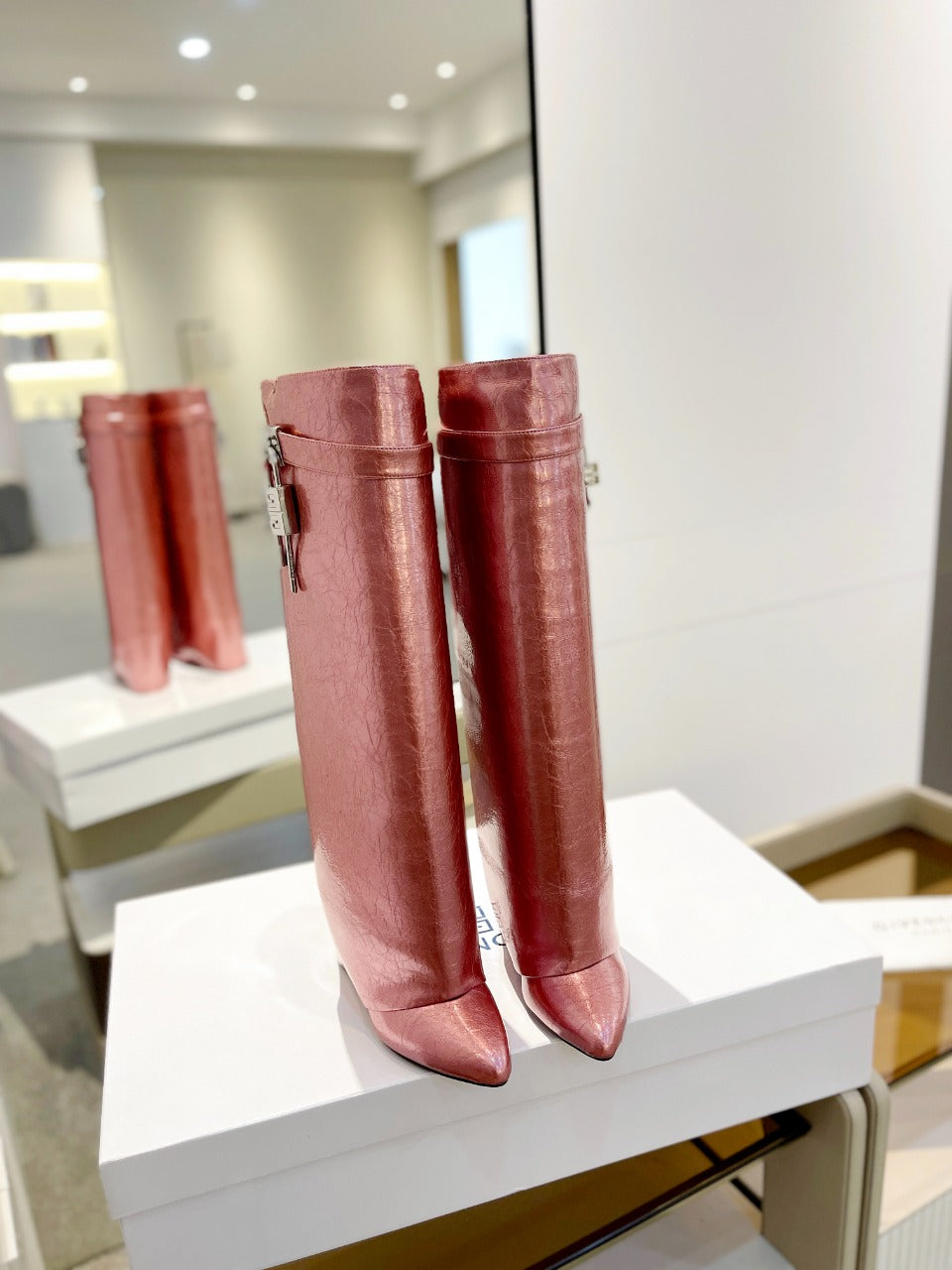 Givenchy Shark Lock Boots