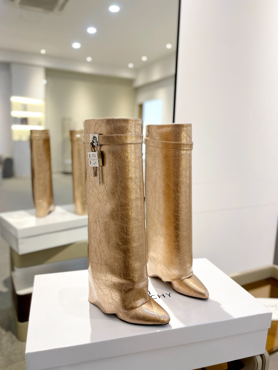 Givenchy Shark Lock Boots