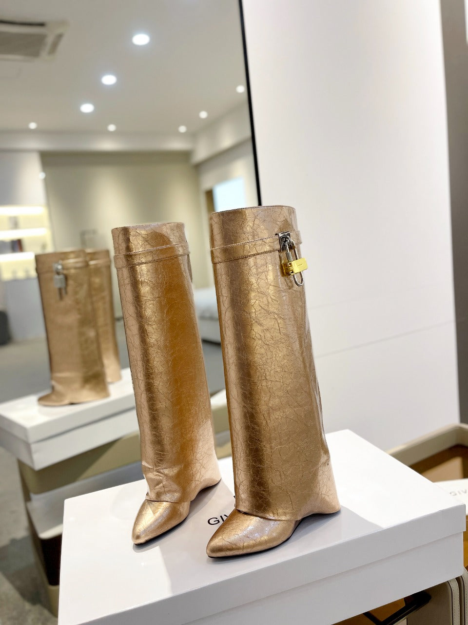 Givenchy Shark Lock Boots