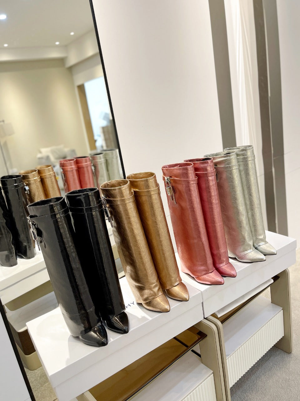 Givenchy Shark Lock Boots