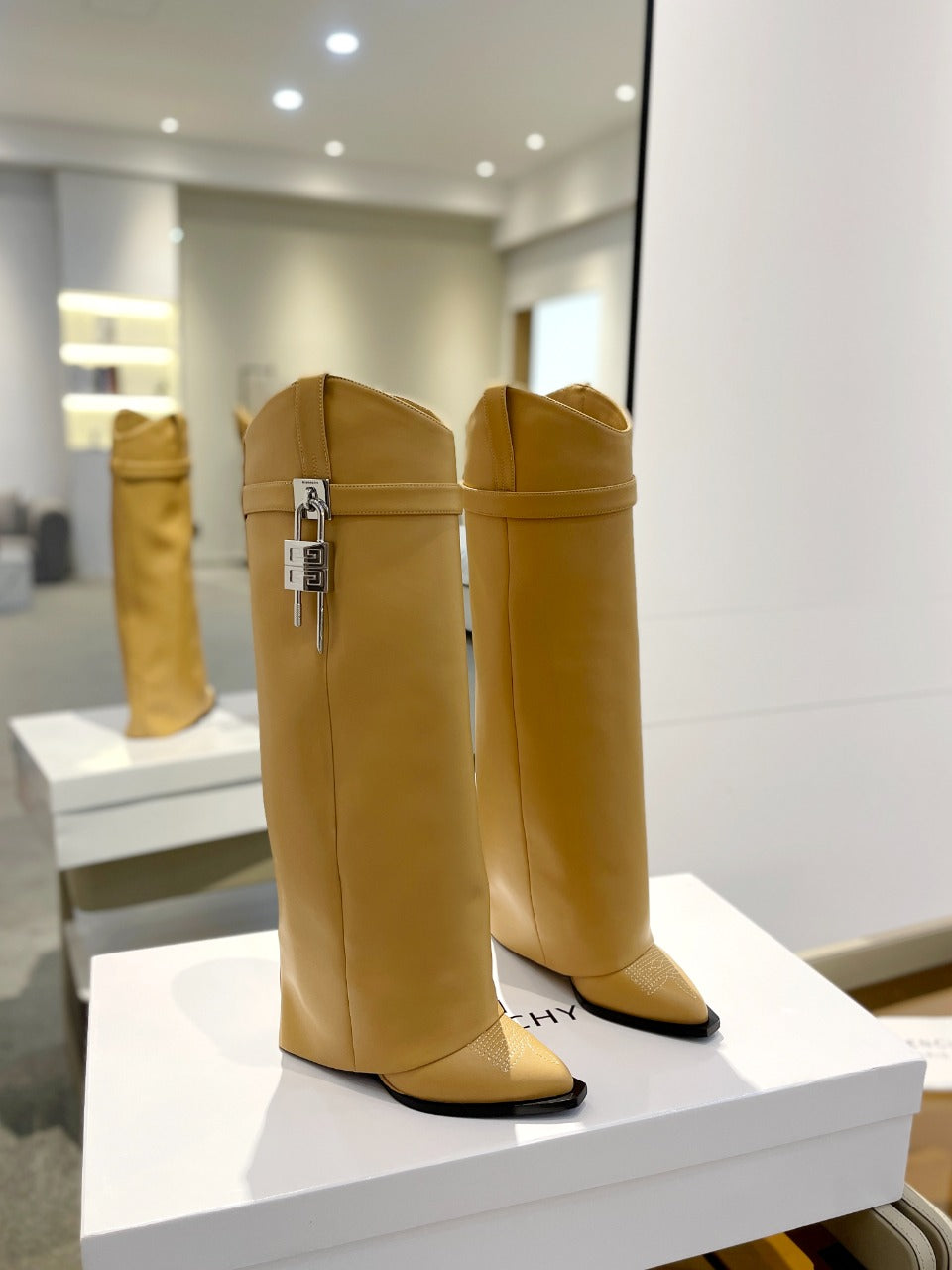 Givenchy Shark Lock Boots