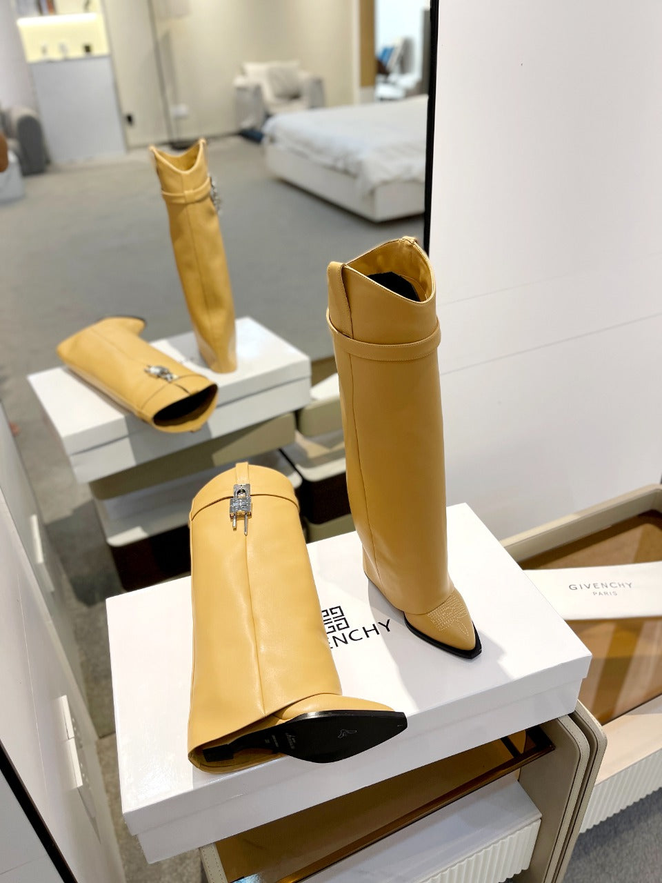Givenchy Shark Lock Boots