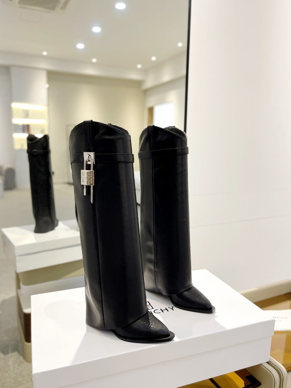 Givenchy Shark Lock Boots