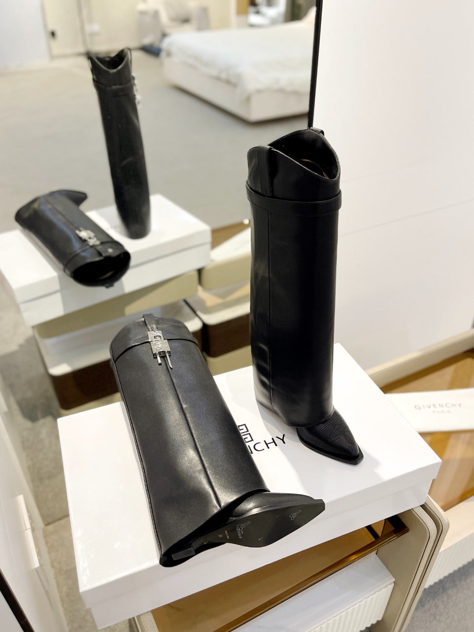Givenchy Shark Lock Boots