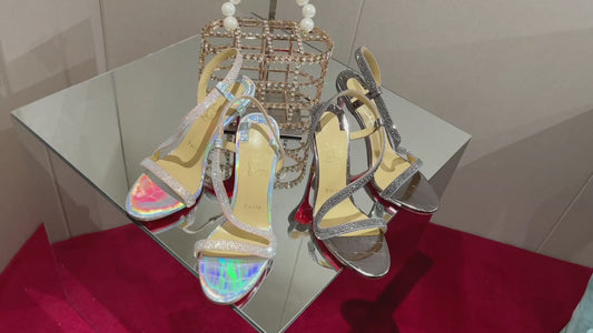 Christian Louboutin Rosalie Strass Sandals
