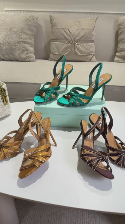 Aquazzura Soulmate Crystal Sandal