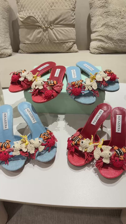Aquazzura Marea Mule/ Slide