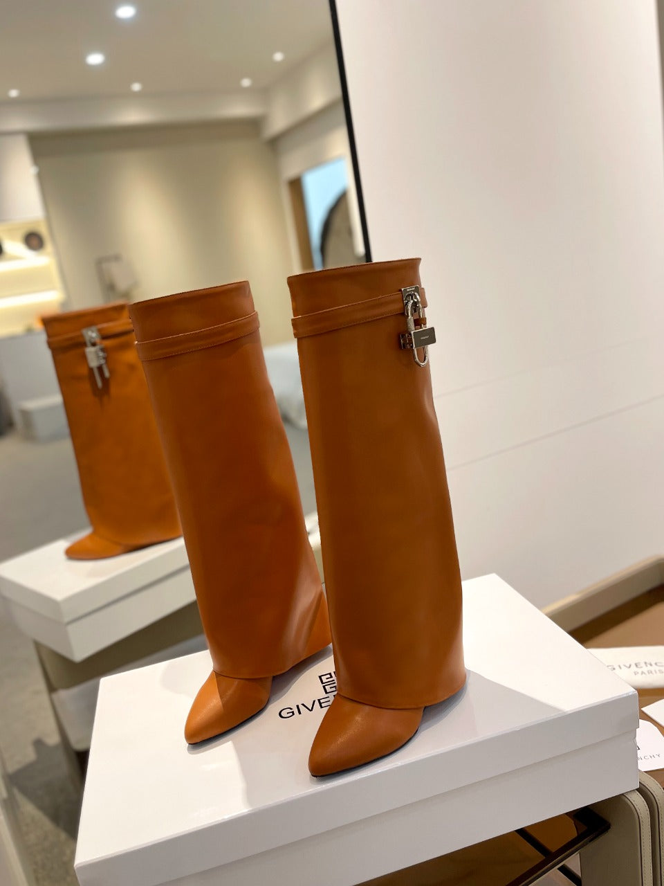 Givenchy Shark Lock Boots