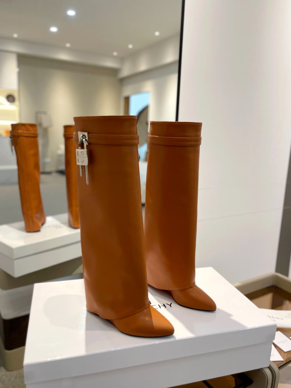 Givenchy Shark Lock Boots