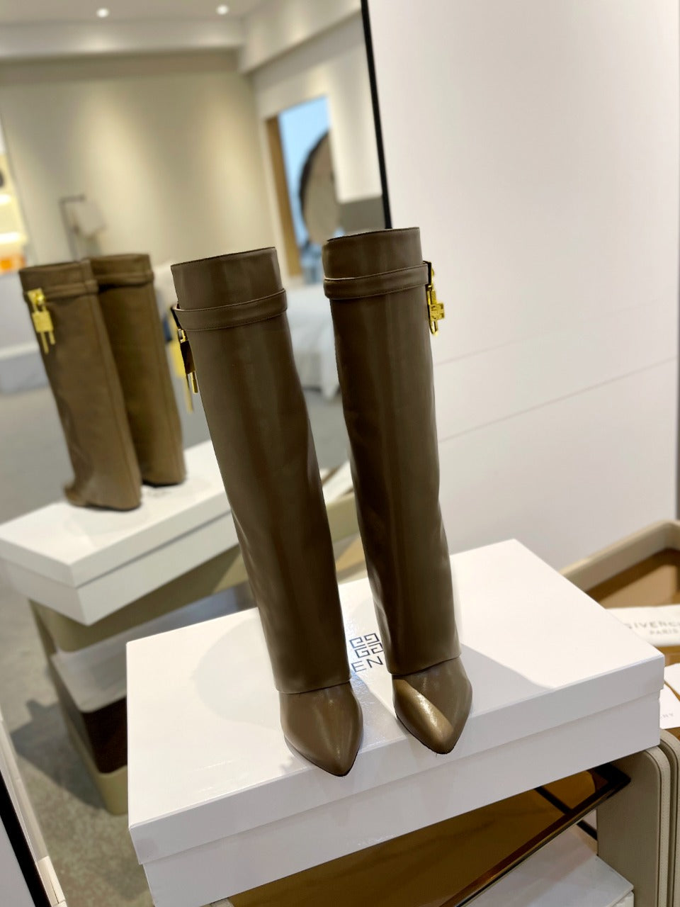 Givenchy Shark Lock Boots