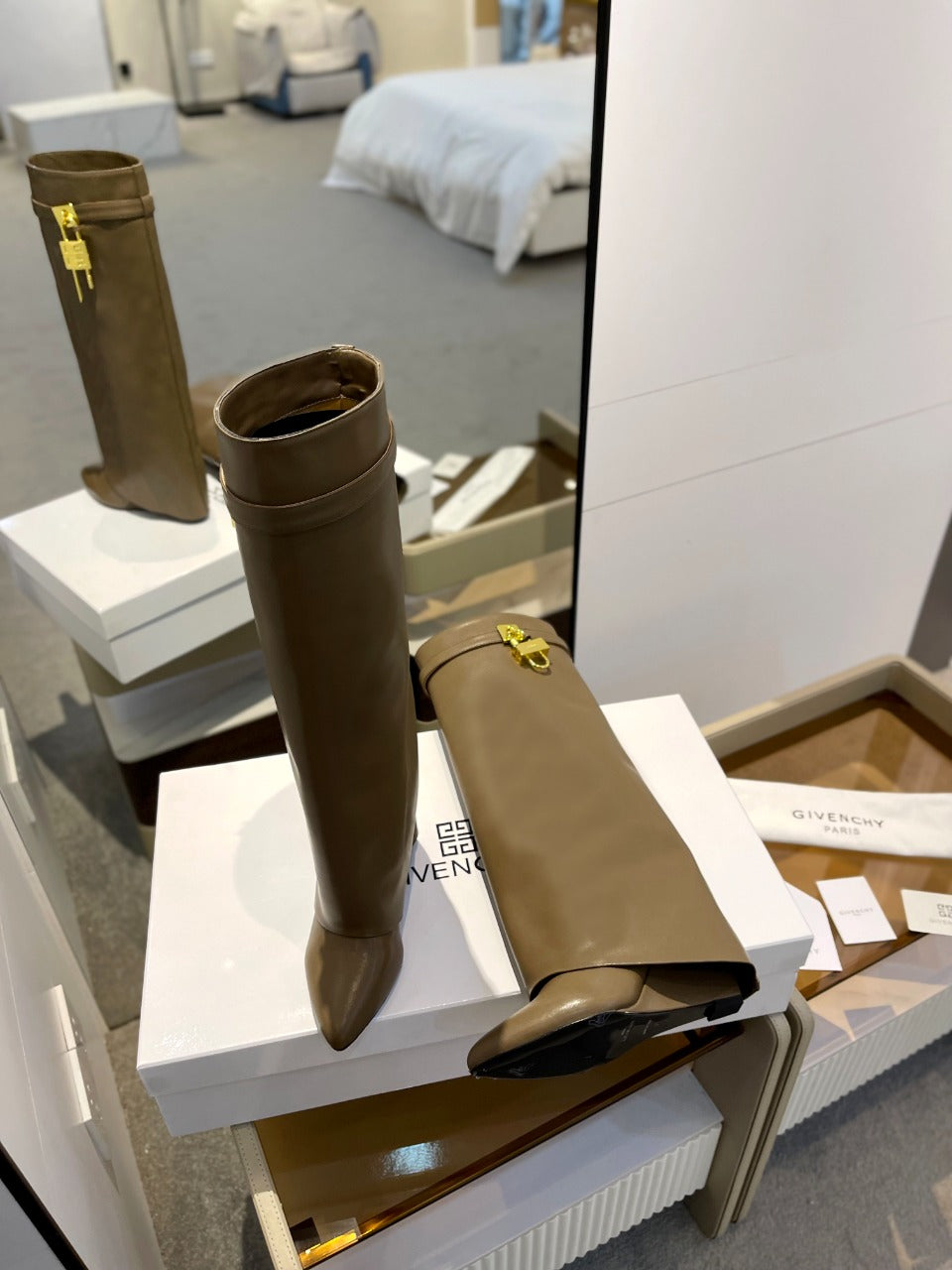 Givenchy Shark Lock Boots