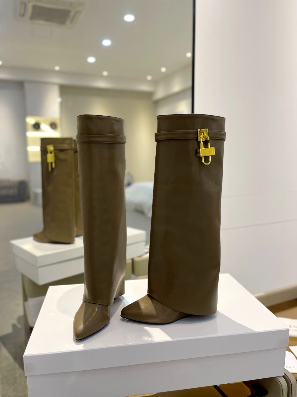 Givenchy Shark Lock Boots