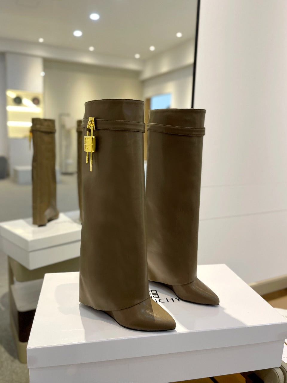 Givenchy Shark Lock Boots