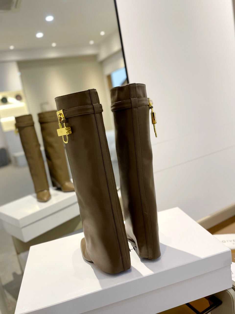 Givenchy Shark Lock Boots