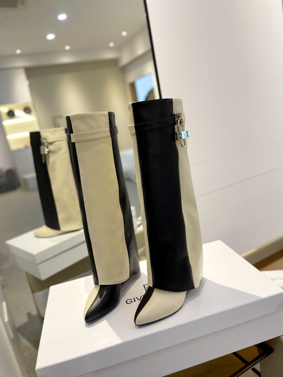 Givenchy Shark Lock Boots