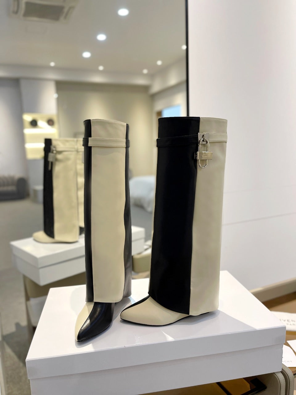 Givenchy Shark Lock Boots