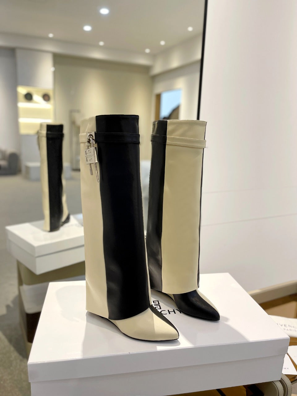 Givenchy Shark Lock Boots