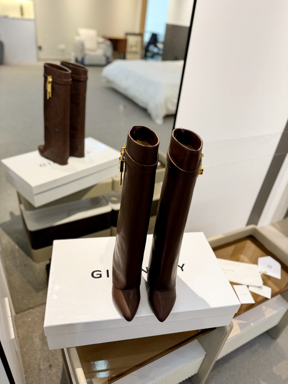 Givenchy Shark Lock Boots