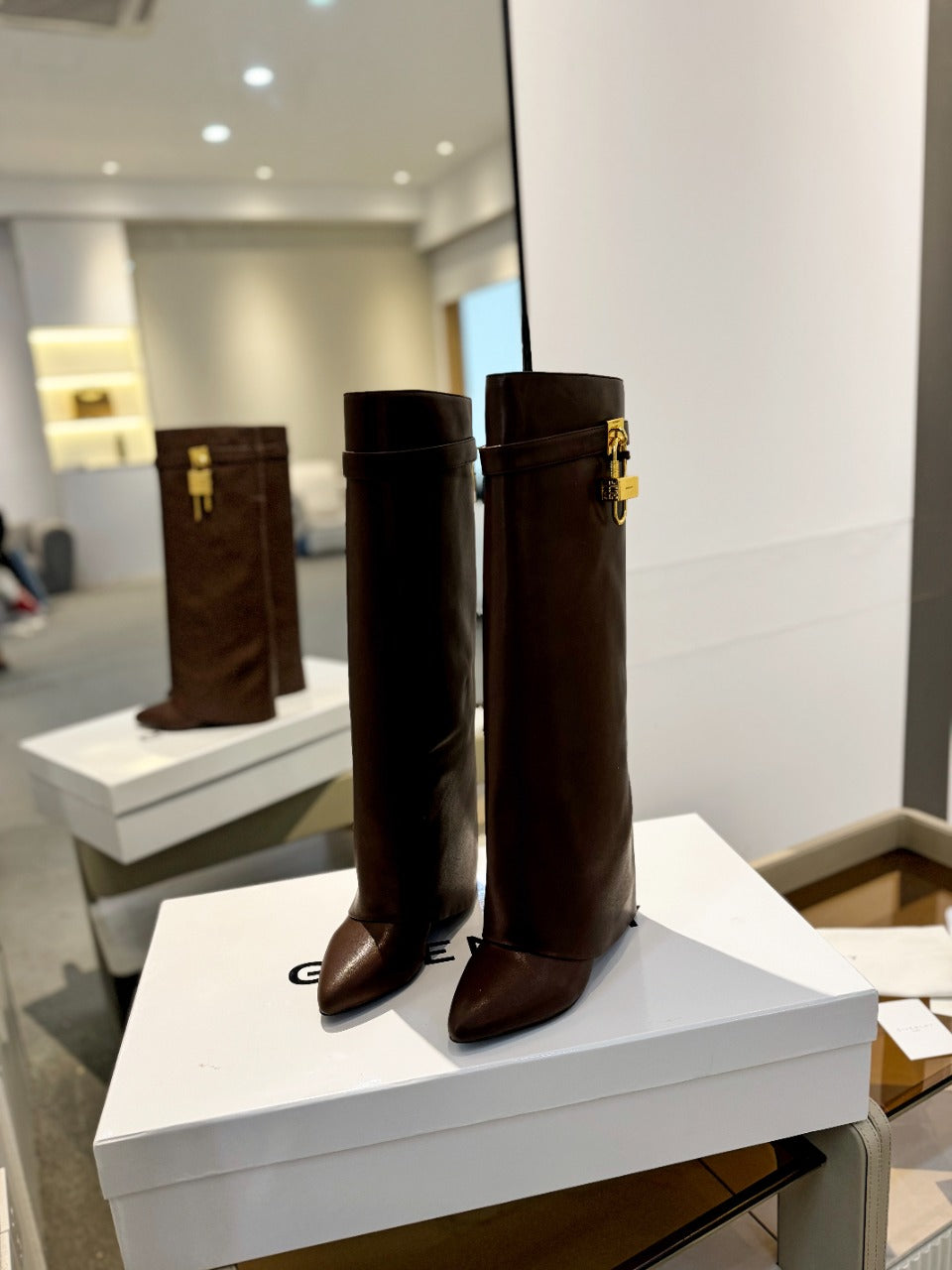 Givenchy Shark Lock Boots