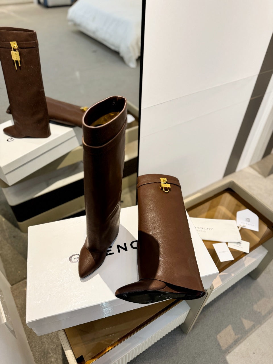 Givenchy Shark Lock Boots