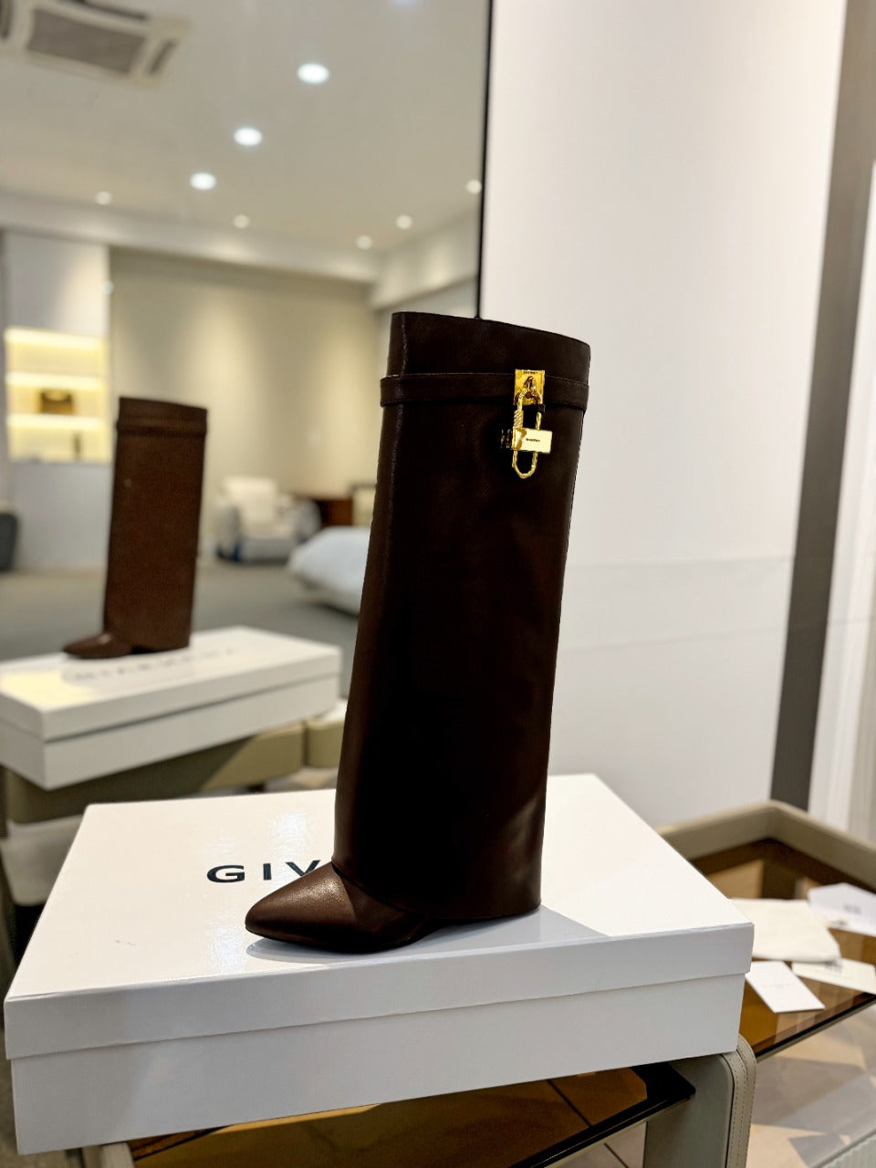 Givenchy Shark Lock Boots