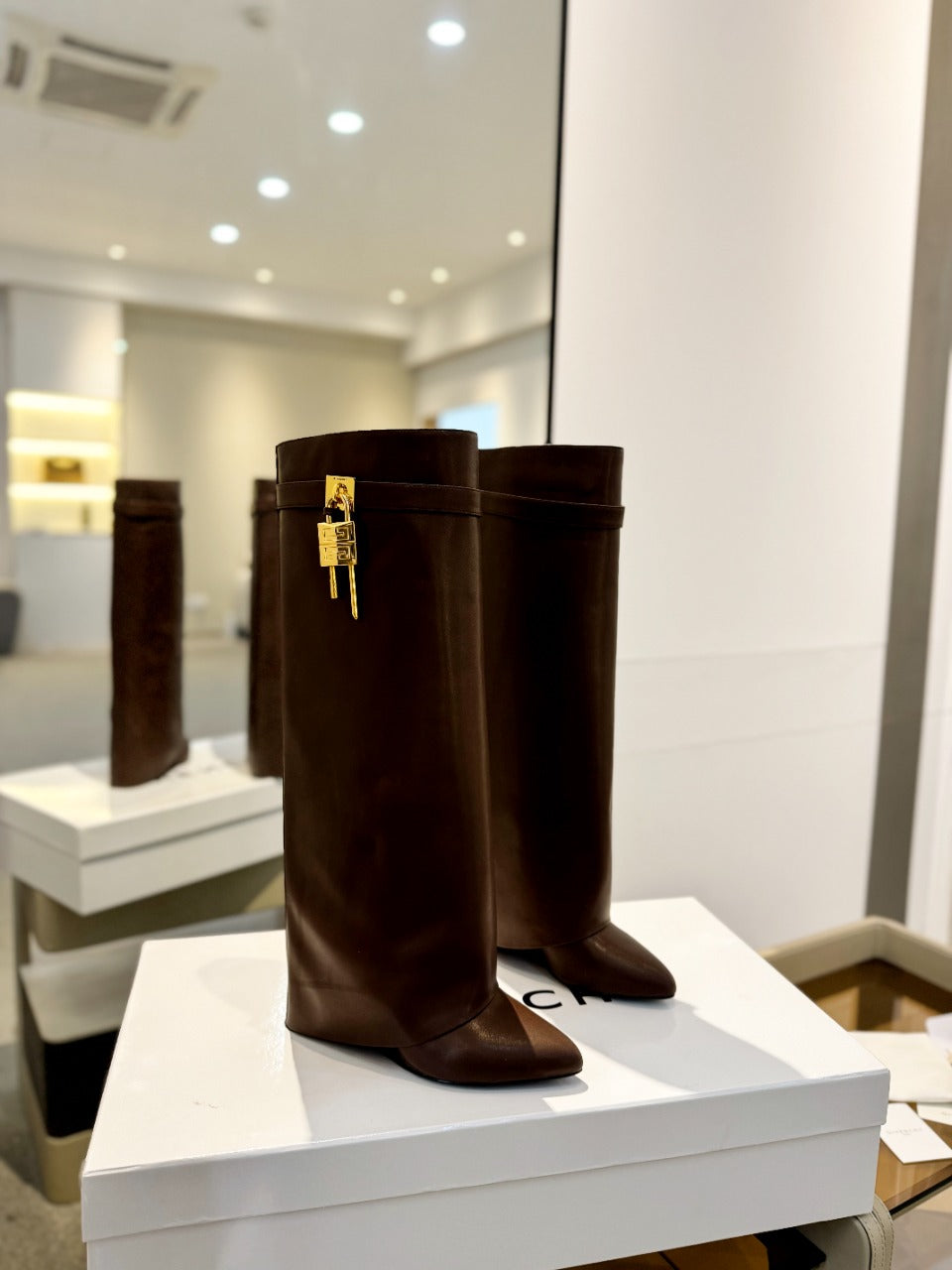 Givenchy Shark Lock Boots