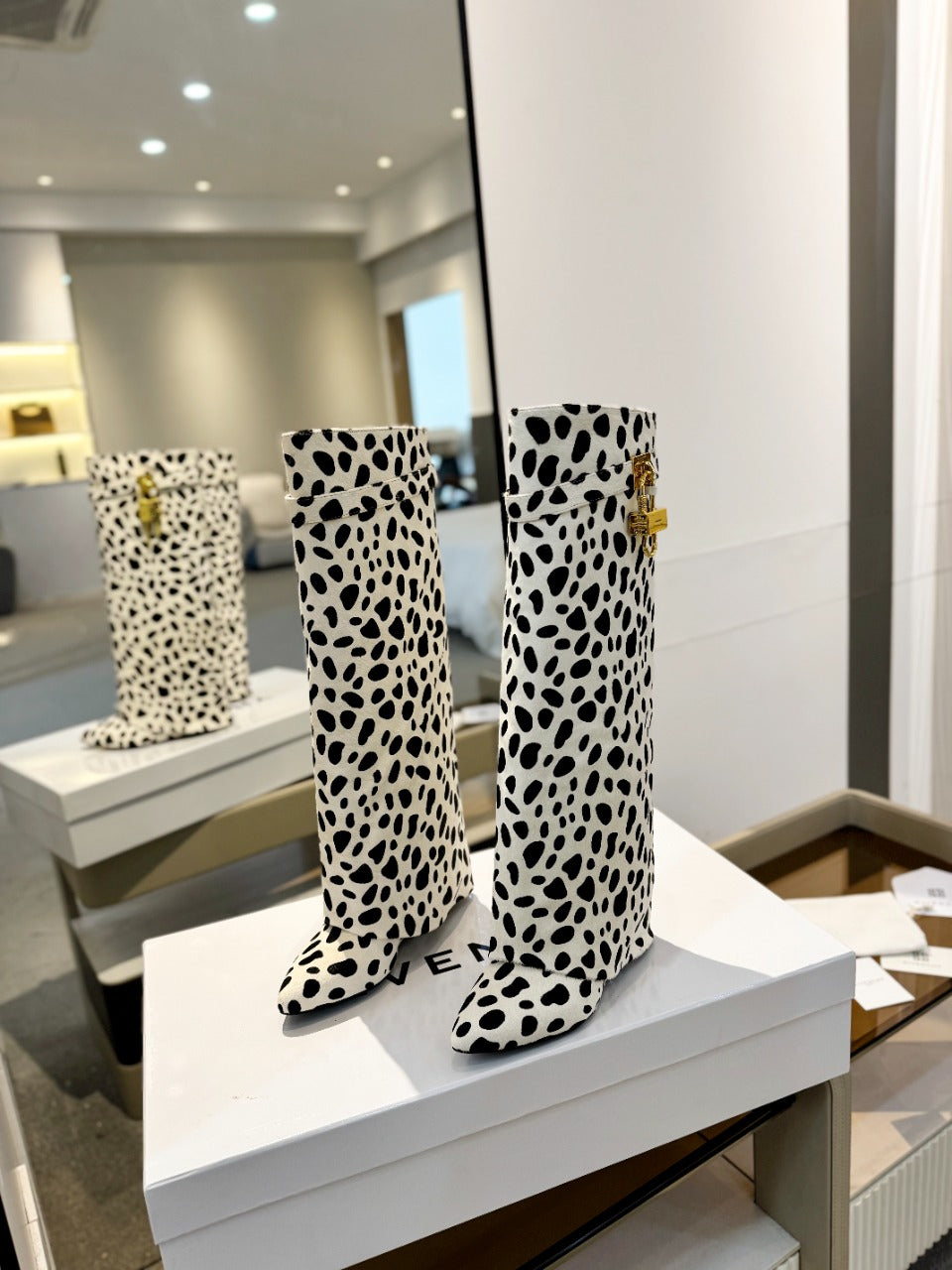 Givenchy Shark Lock Boots