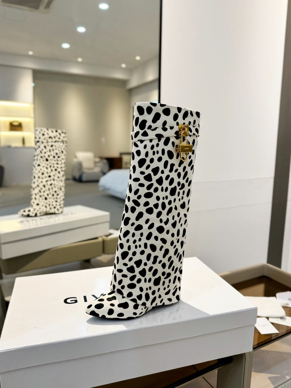 Givenchy Shark Lock Boots