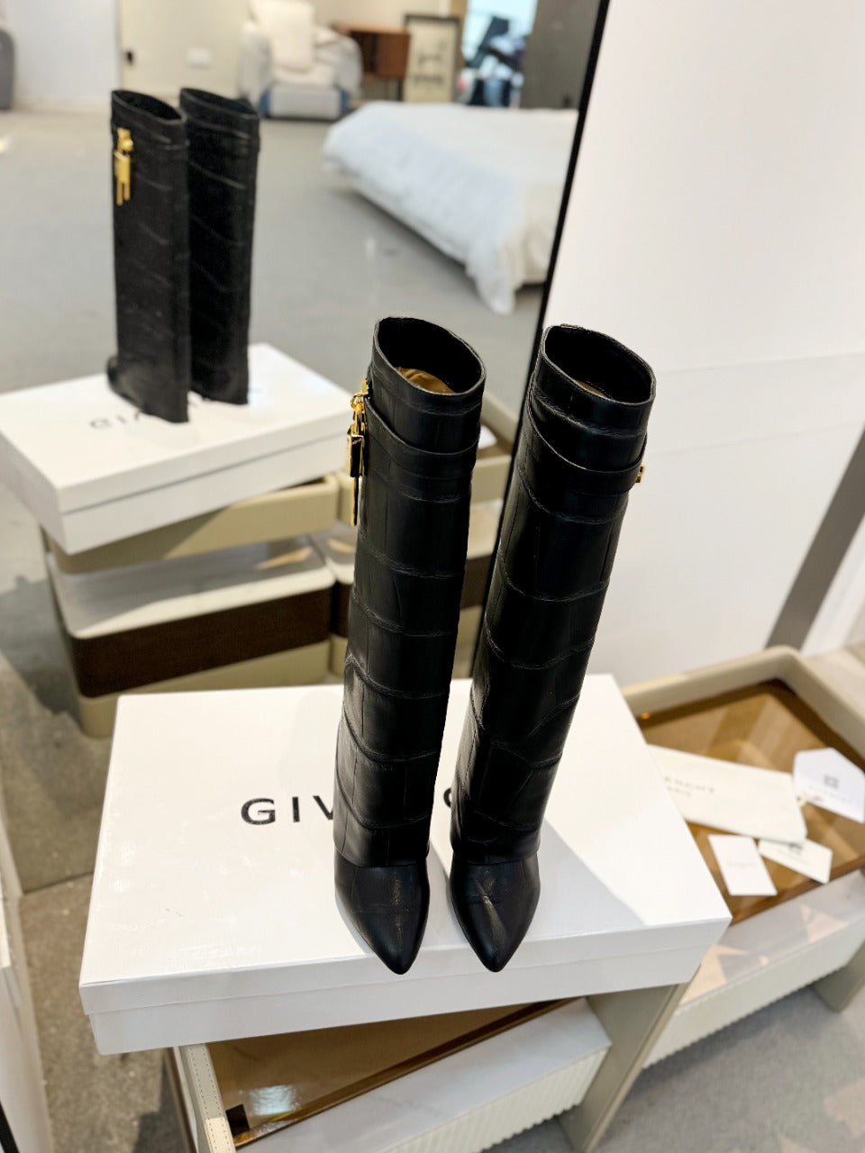 Givenchy Shark Lock Boots