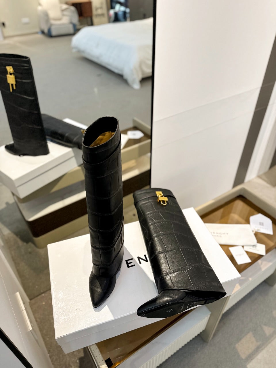 Givenchy Shark Lock Boots