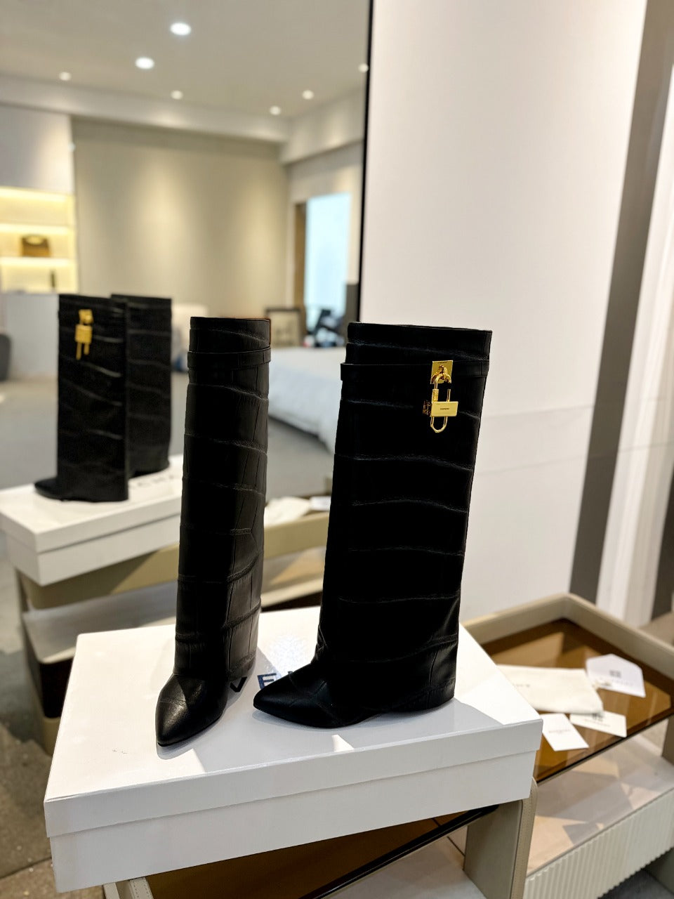 Givenchy Shark Lock Boots