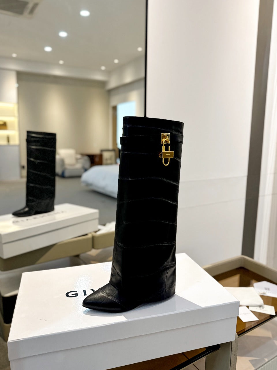 Givenchy Shark Lock Boots