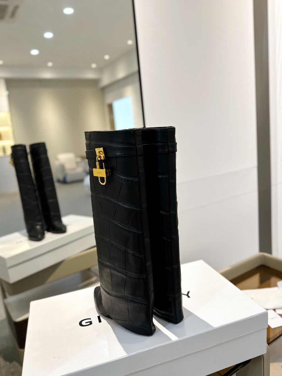 Givenchy Shark Lock Boots