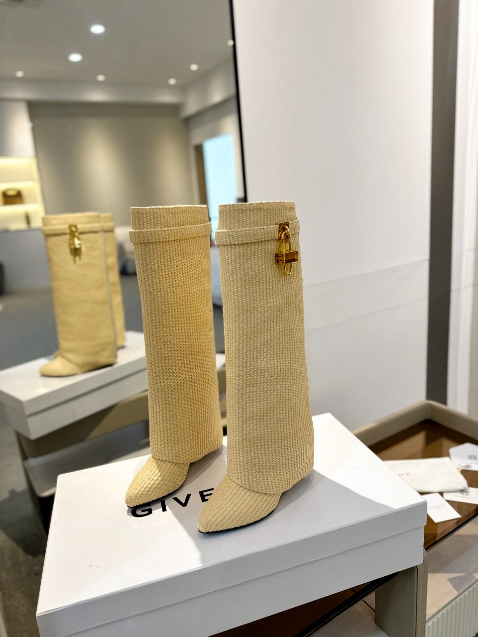 Givenchy Shark Lock Boots