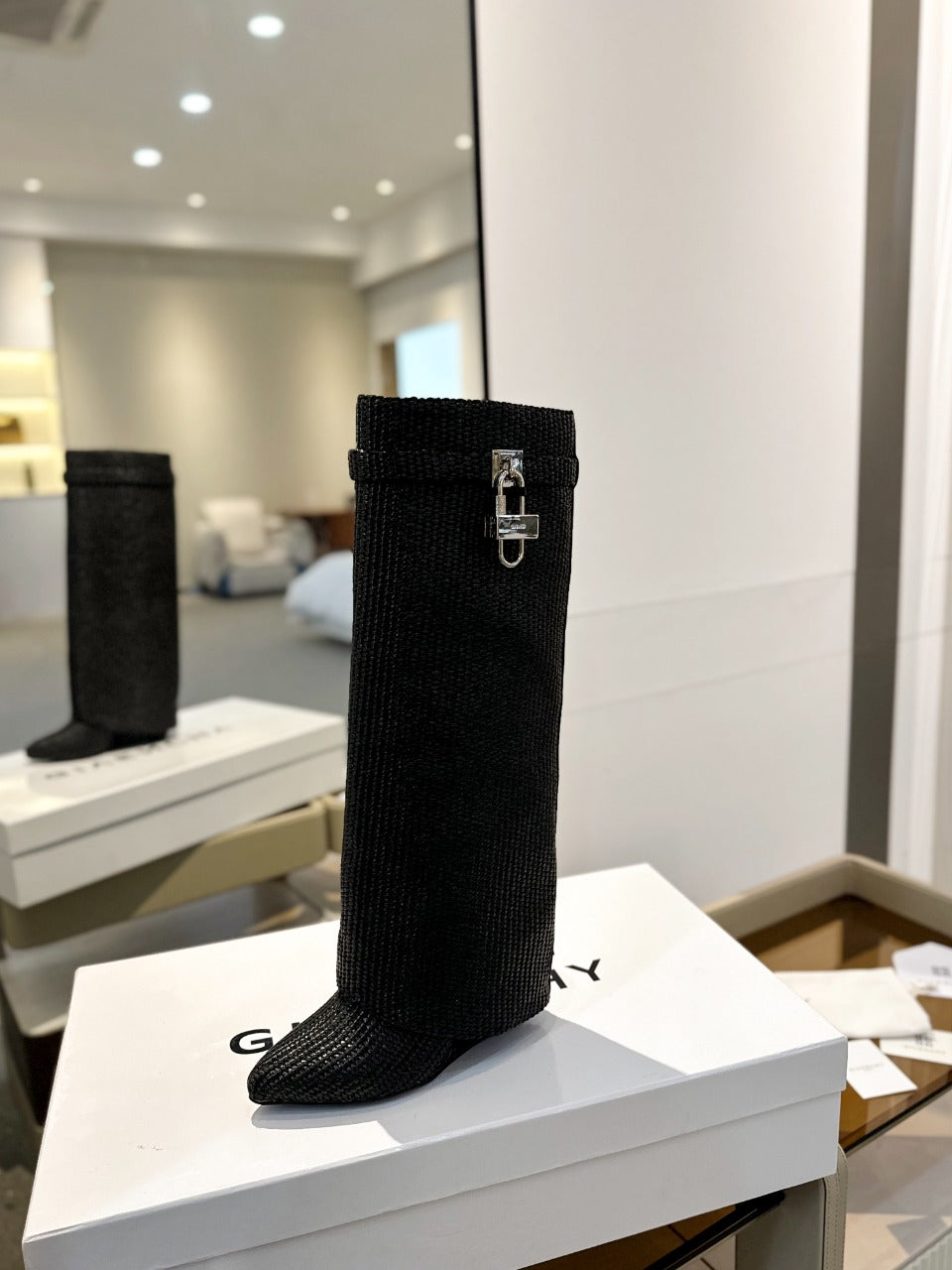 Givenchy Shark Lock Boots
