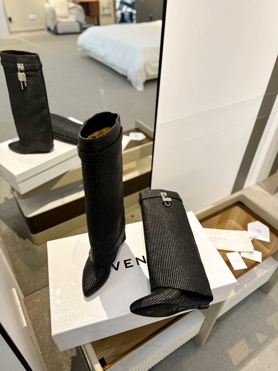 Givenchy Shark Lock Boots