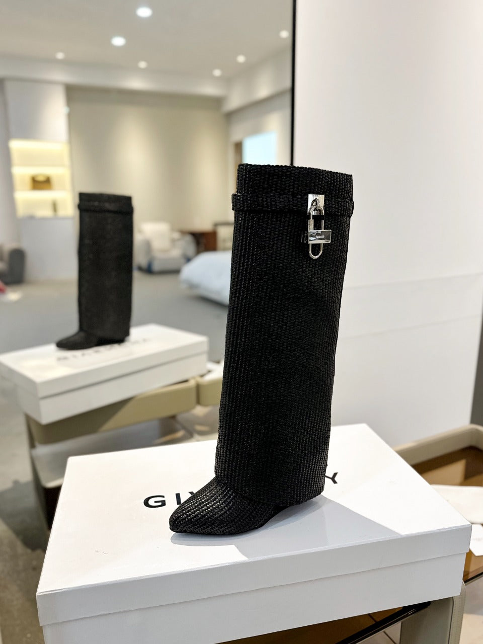 Givenchy Shark Lock Boots