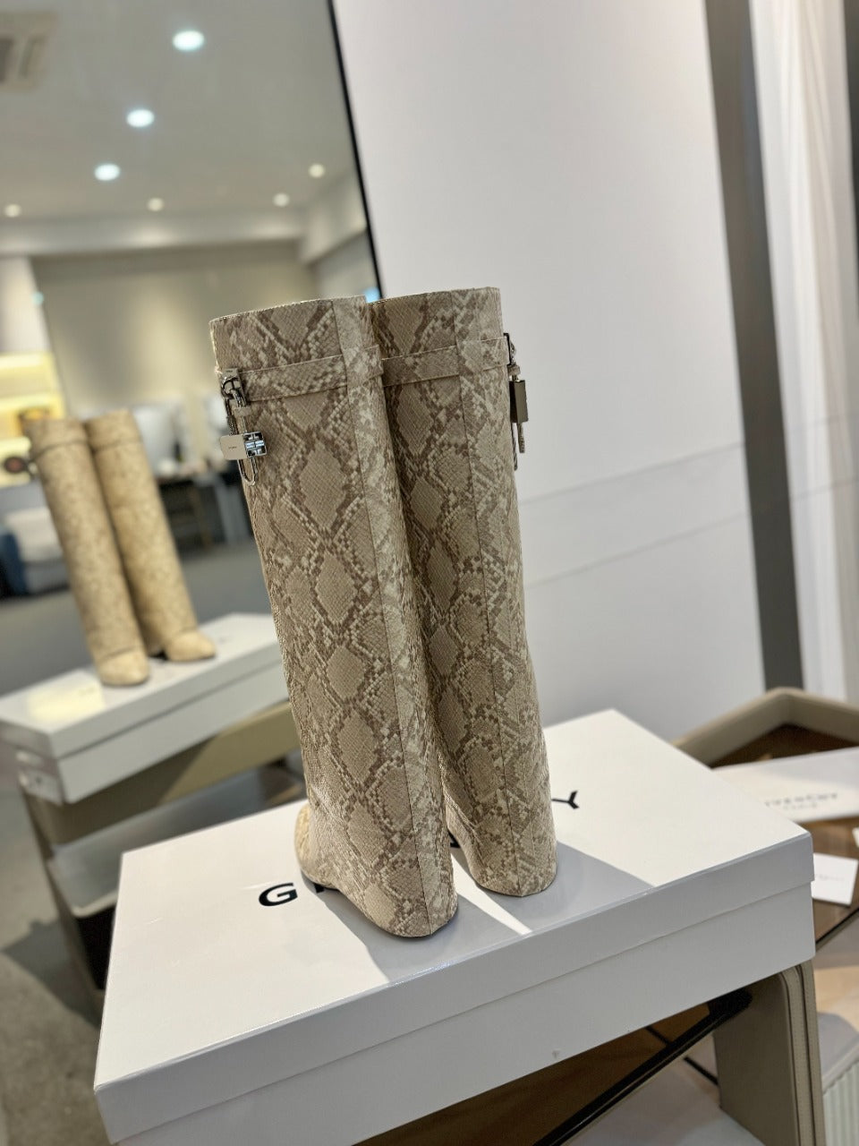 Givenchy Shark Lock Boots