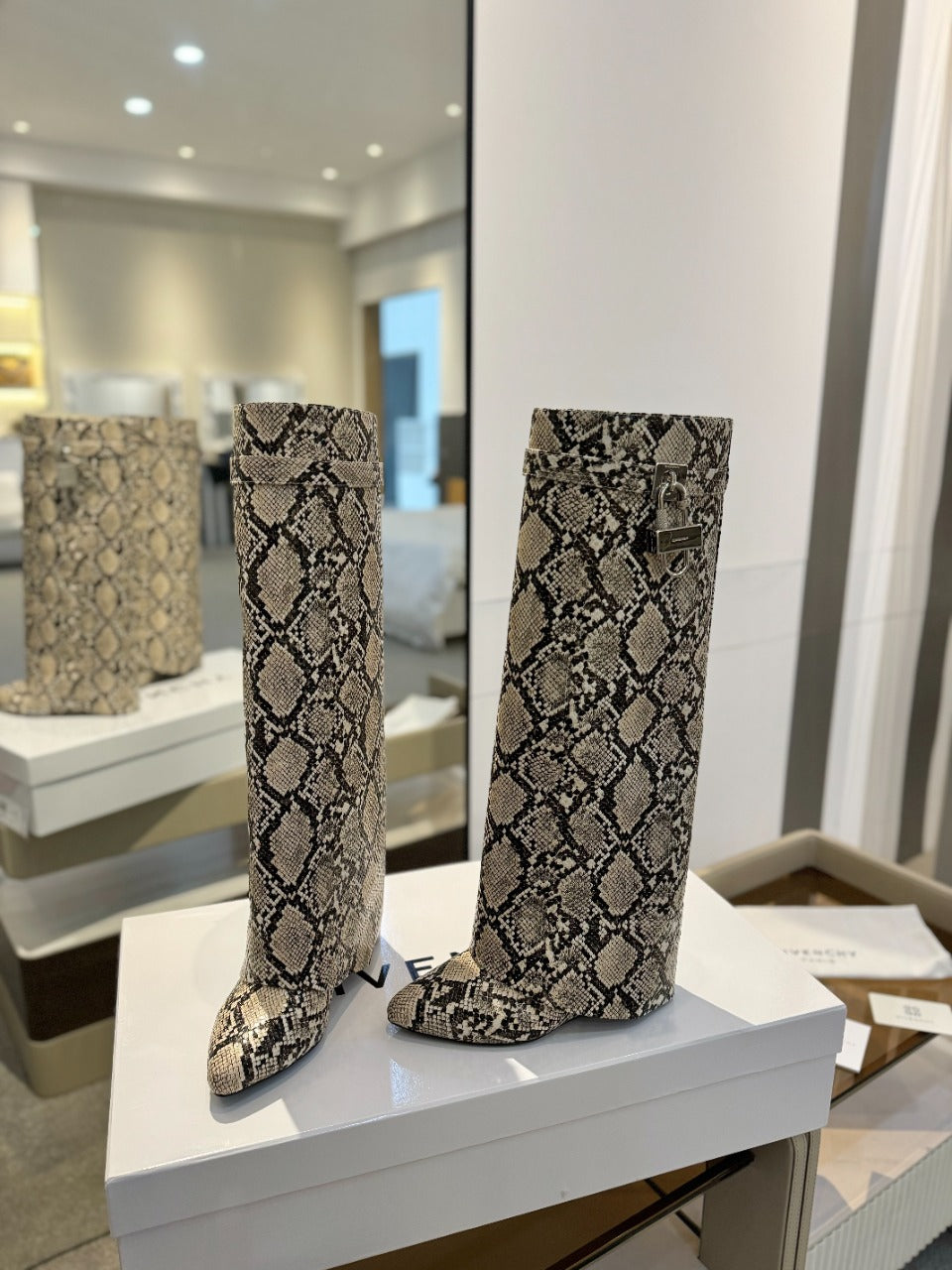 Givenchy Shark Lock Boots