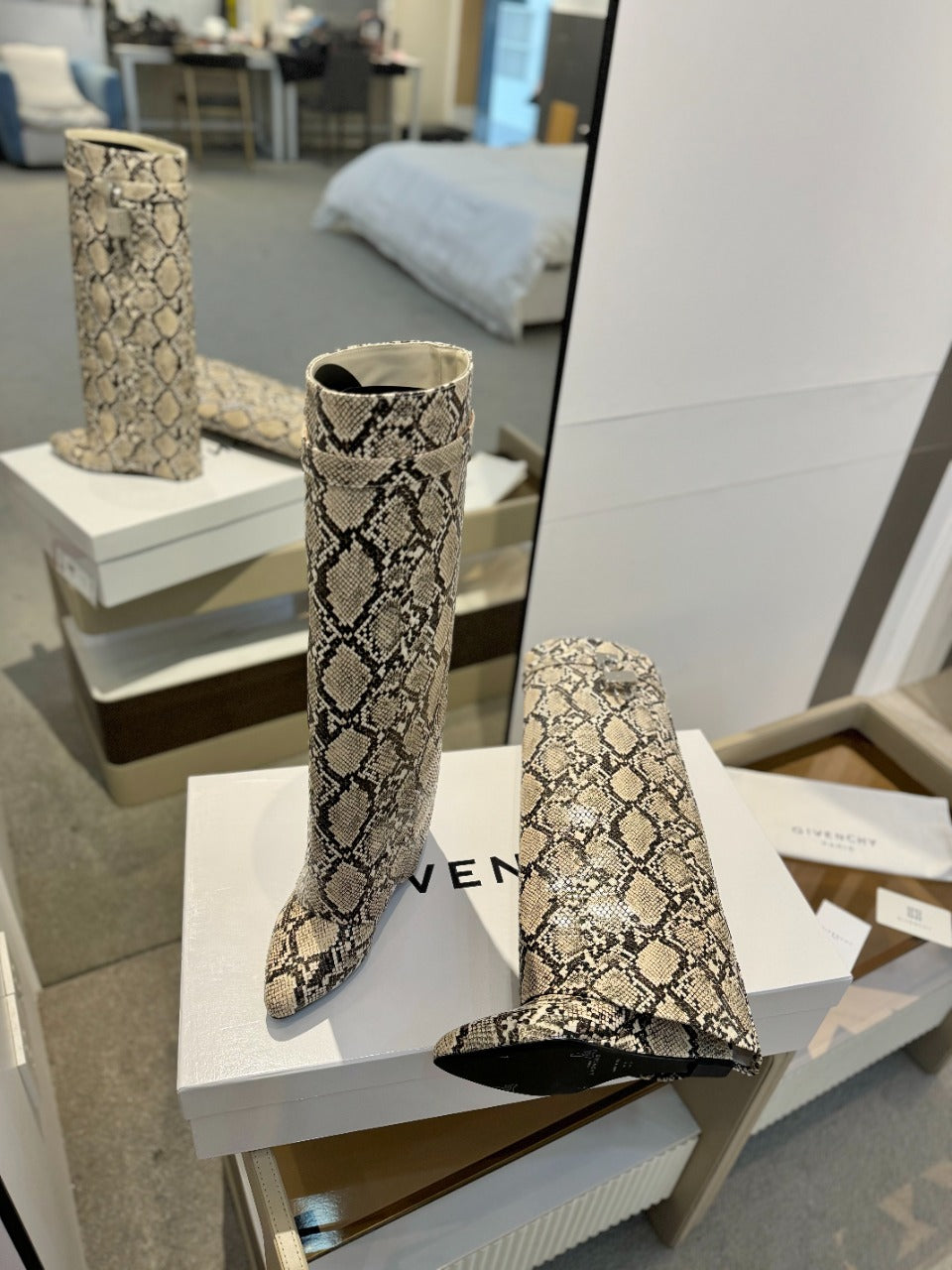 Givenchy Shark Lock Boots
