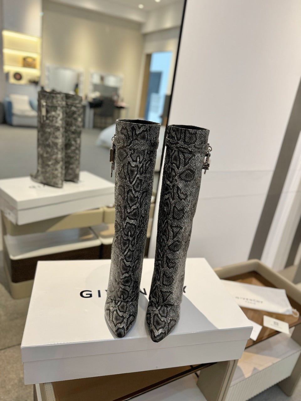 Givenchy Shark Lock Boots