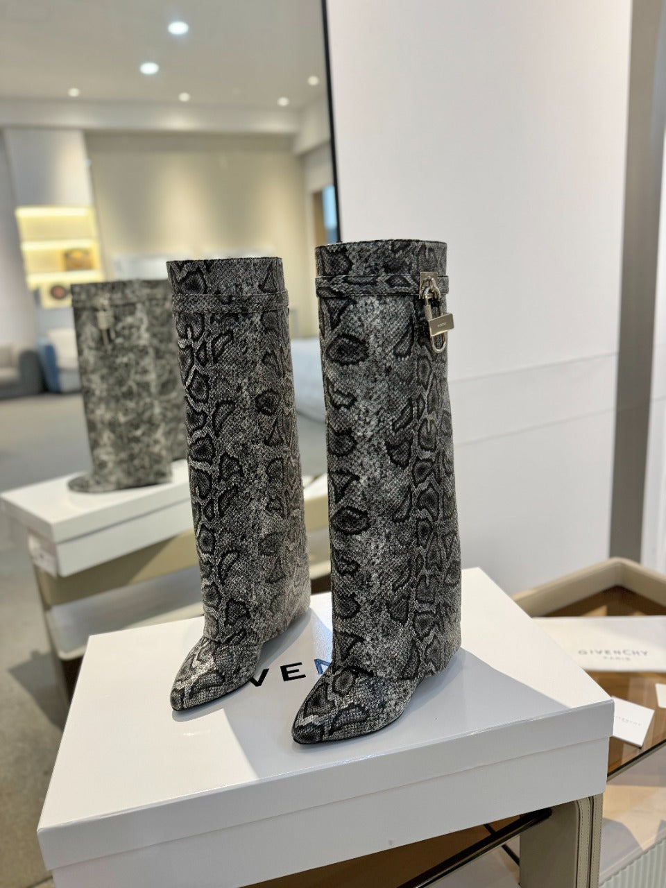Givenchy Shark Lock Boots