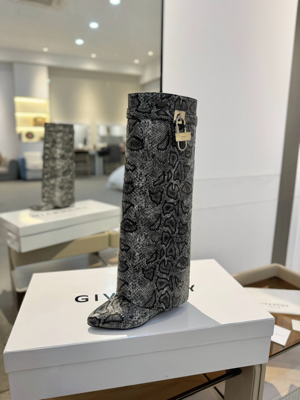 Givenchy Shark Lock Boots