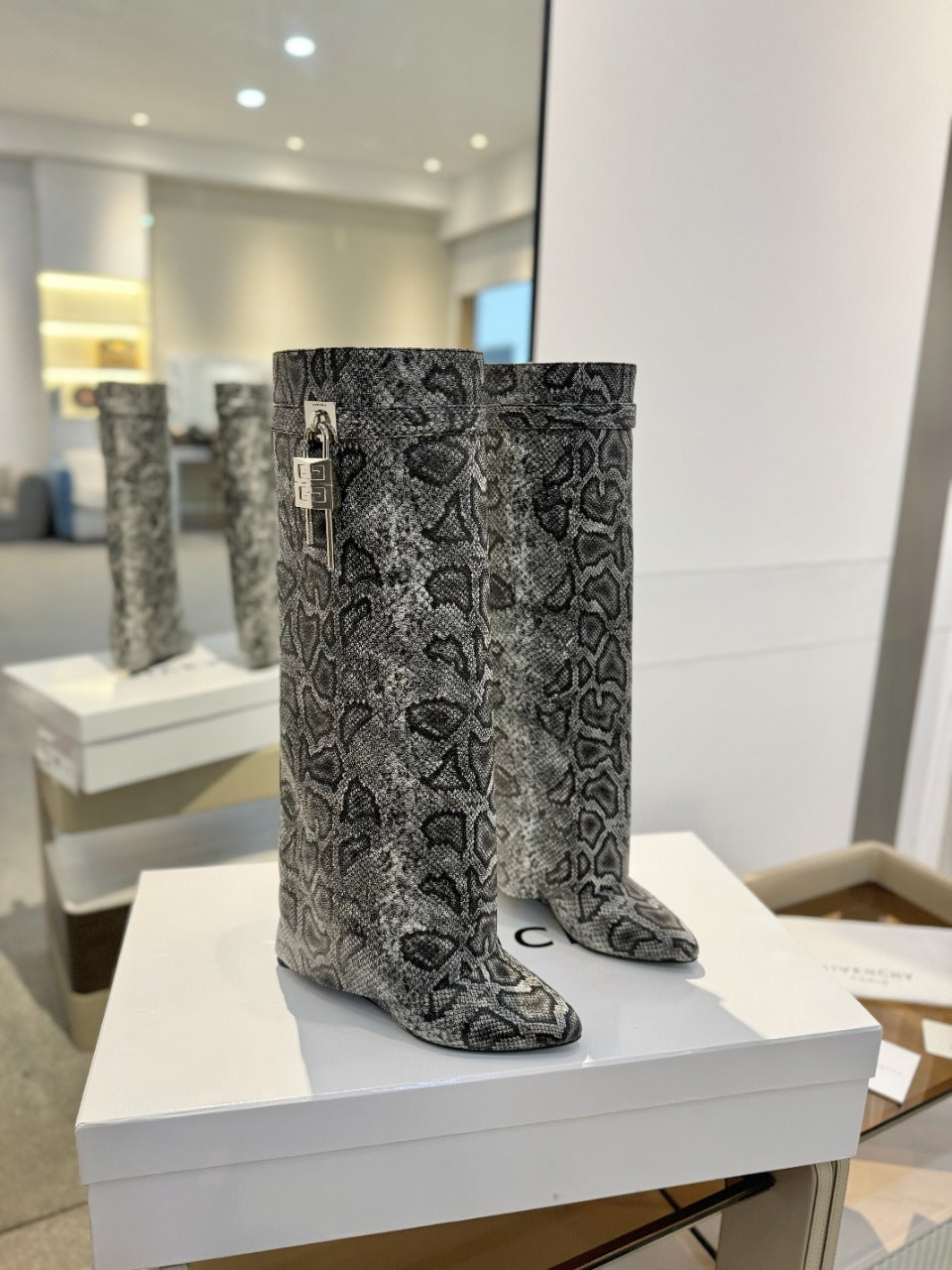 Givenchy Shark Lock Boots
