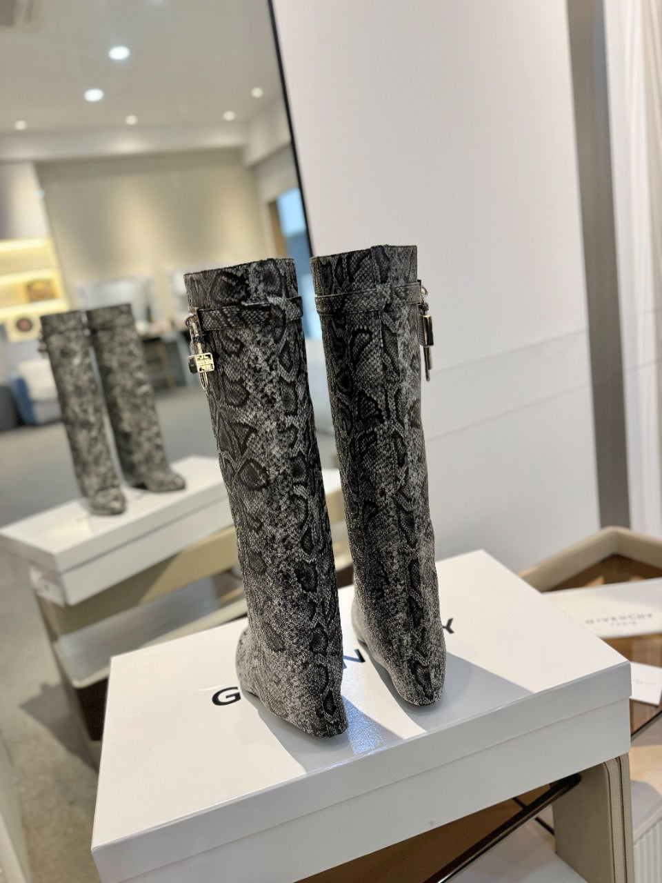 Givenchy Shark Lock Boots