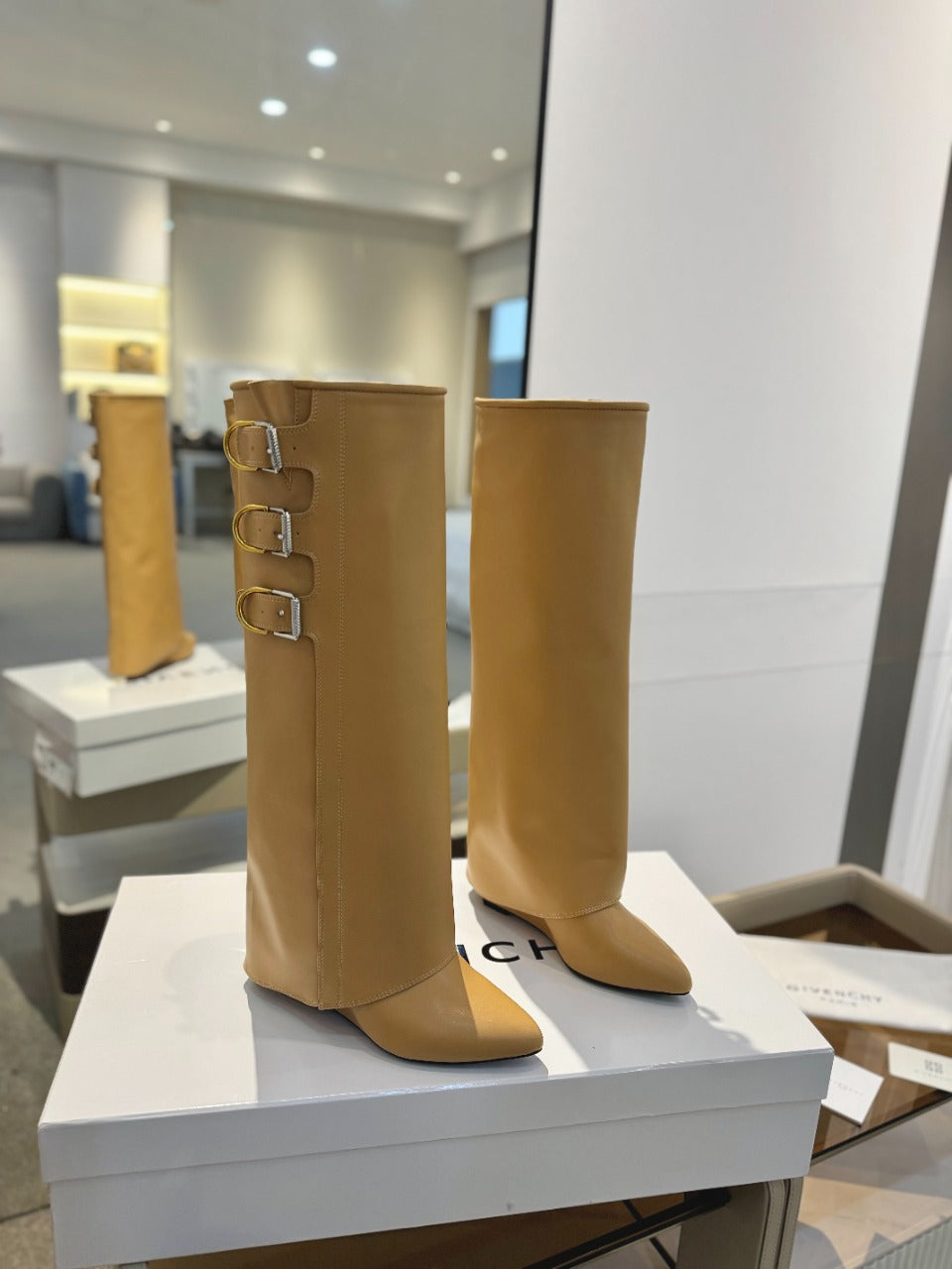 Givenchy Shark Lock Boots